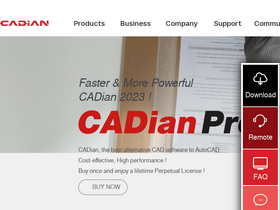 'cadian.com' screenshot