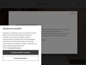 'nosh.fi' screenshot