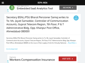 'bdpa.in' screenshot