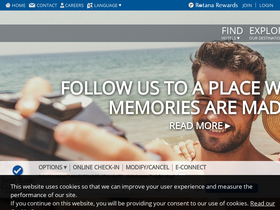 'rotana.com' screenshot