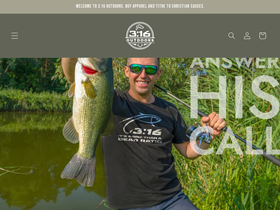 316outdoors.com homepage screenshot