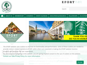 'efort.org' screenshot