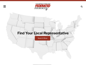 'federatedinsurance.com' screenshot