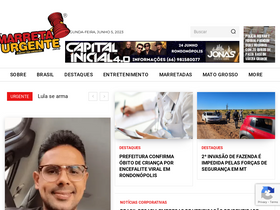 'marretaurgente.com.br' screenshot