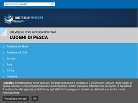 'meteopesca.com' screenshot