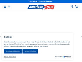 'americansale.com' screenshot