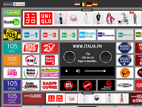 'italia.fm' screenshot
