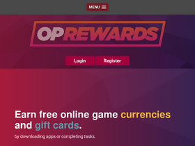 'oprewards.com' screenshot