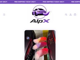 alpx.shop homepage screenshot