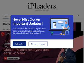 'ipleaders.in' screenshot