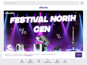 'emundia.si' screenshot