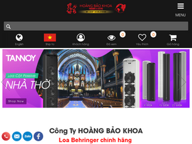'hoangbaokhoa.com' screenshot