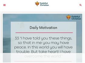 'faithfulchristian.net' screenshot