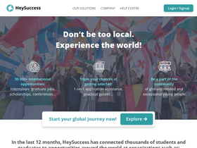 'heysuccess.com' screenshot