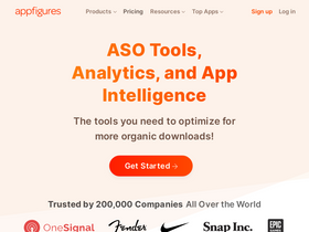 'appfigures.com' screenshot