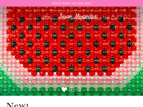 'susanalexandra.com' screenshot