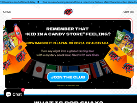 popsnaxworld.com homepage screenshot