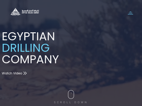 'egyptian-drilling.com' screenshot