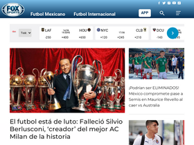 'foxsports.com.mx' screenshot