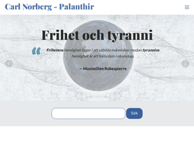 'carlnorberg.se' screenshot