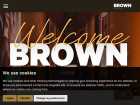 'brownhotels.com' screenshot