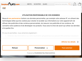'surplusmotos.com' screenshot