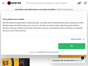 '24mx.es' screenshot