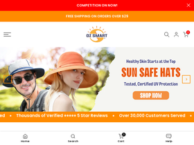 Ozsmart homepage screenshot