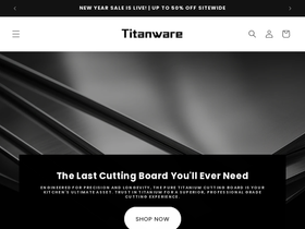Titanwarepro website screenshot