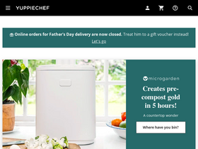 'yuppiechef.com' screenshot