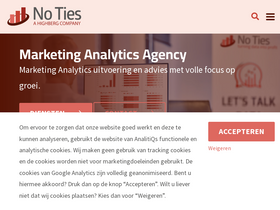 'noties.nl' screenshot