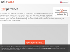 'split-video.com' screenshot