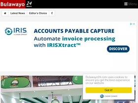 'bulawayo24.com' screenshot