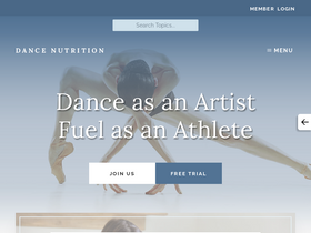 dancenutrition.com