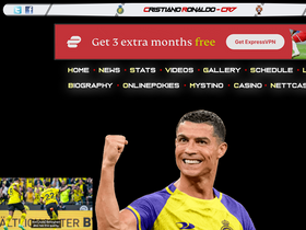 'ronaldo7.net' screenshot