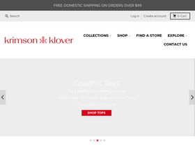krimsonklover.com website screenshot
