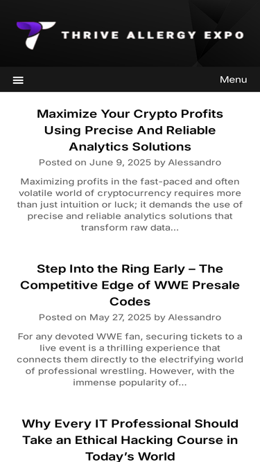 thriveallergyexpo.com