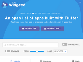 'itsallwidgets.com' screenshot