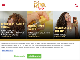 'fiquediva.com.br' screenshot