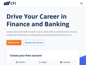 'corporatefinanceinstitute.com' screenshot