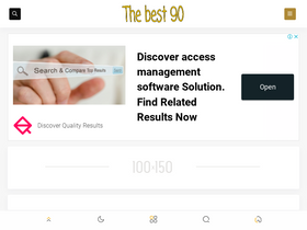 'thebest90.com' screenshot