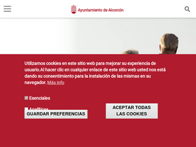 'ayto-alcorcon.es' screenshot