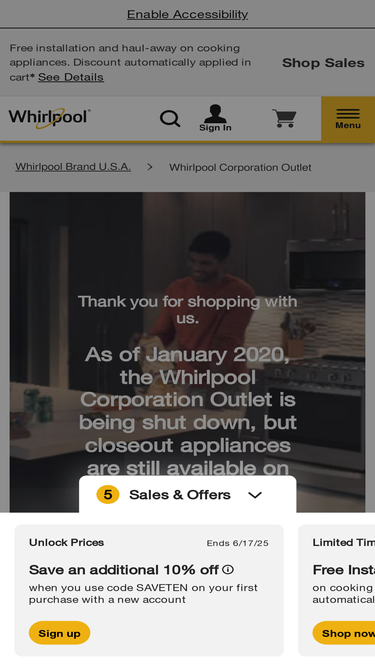 outlet.whirlpool.com