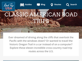 'roadtripusa.com' screenshot