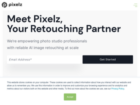 'pixelz.com' screenshot