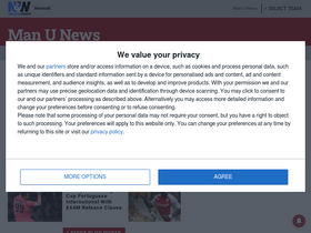 'manunews.com' screenshot