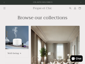 propreetchic.com homepage screenshot