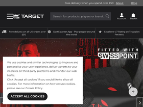 'target-darts.co.uk' screenshot