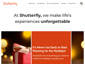 'shutterflyinc.com' screenshot