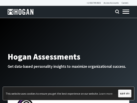 'hoganassessments.com' screenshot